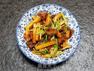 香芹炒豆干的做法步骤：10