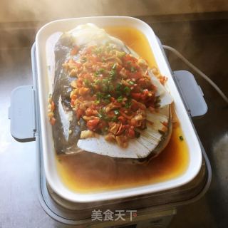 蒸胖鱼头的做法步骤：8