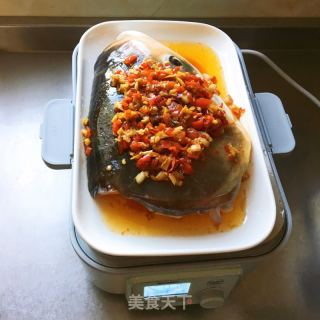 蒸胖鱼头的做法步骤：6