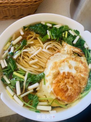 清汤面的做法步骤：7