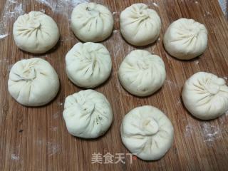 桂花芝麻红糖包的做法步骤：9