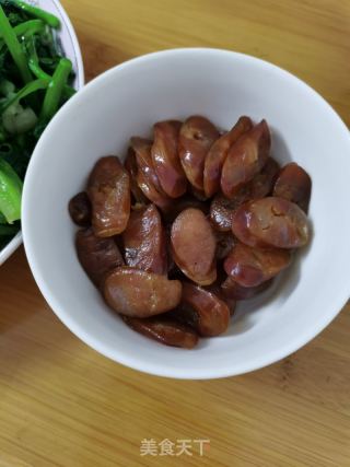 蒸腊肠的做法步骤：5