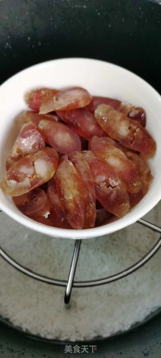 蒸腊肠的做法步骤：4