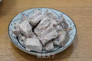 排骨炖芋头的做法步骤：2