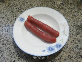 香肠炒青瓜的做法步骤：3