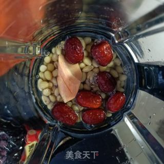 大枣红薯豆浆的做法步骤：4