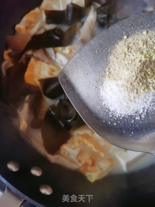 豆腐海带汤的做法步骤：11