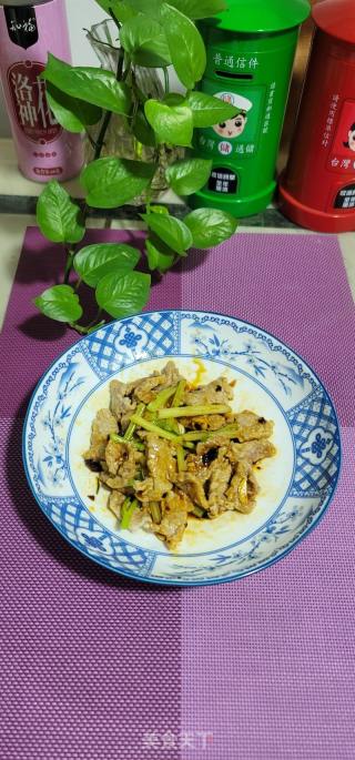 芹菜拌肉片的做法步骤：11