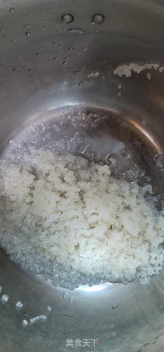 紫薯肉粥的做法步骤：1