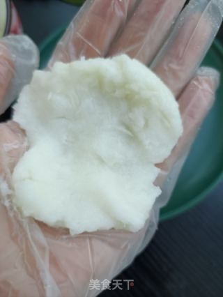 山药沃柑大福的做法步骤：11
