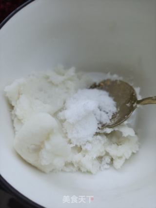 山药沃柑大福的做法步骤：7
