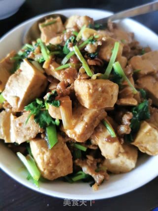 肉末豆腐的做法步骤：9