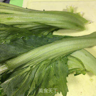 腊肠芥菜焖饭的做法步骤：4