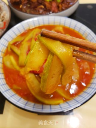 清甜入味的番茄西葫芦的做法步骤：12