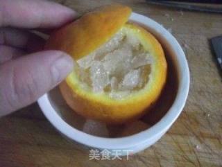 燕窝炖橙的做法步骤：2