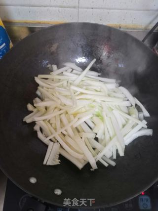 清炒白菜的做法步骤：4