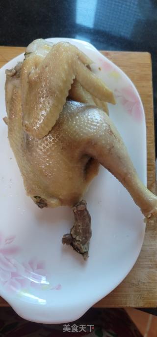 隔水蒸鸡的做法步骤：9