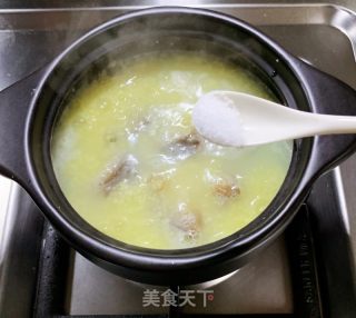 海参小米粥的做法步骤：8