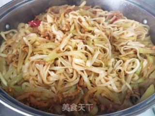 白萝卜丝肉丝卤面的做法步骤：12