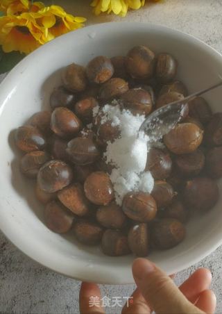 糖烤栗子的做法步骤：3