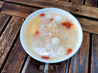 酒酿枸杞红枣山药圆子汤的做法步骤：11
