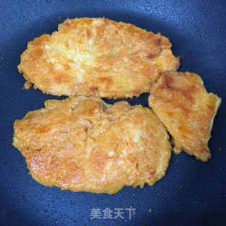 香煎鸡排的做法步骤：3