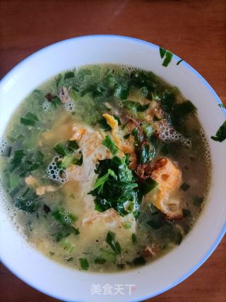 芹菜鸡蛋汤面的做法步骤：8