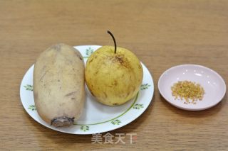 雪梨莲藕糊的做法步骤：1