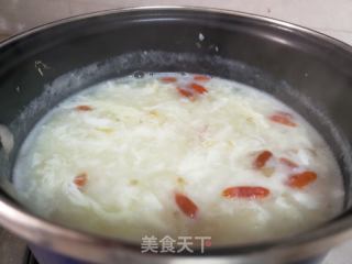 玉米蛋花粥的做法步骤：9