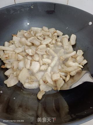 炸猪油的做法步骤：4