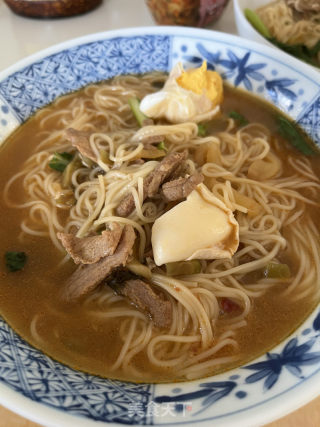 榨菜肉丝面的做法步骤：12