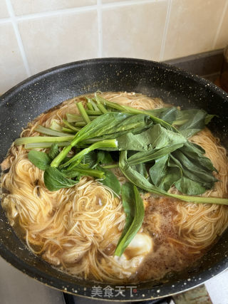榨菜肉丝面的做法步骤：9