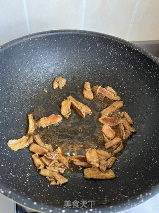 榨菜肉丝面的做法步骤：4