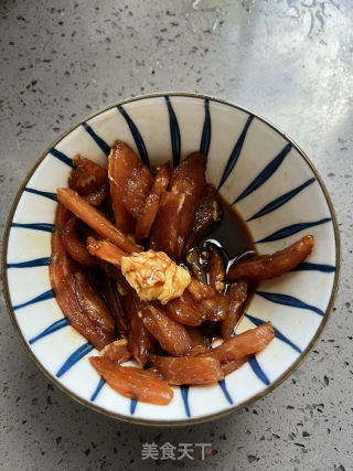 榨菜肉丝面的做法步骤：3