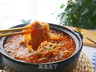 酱香羊肉粉丝煲的做法步骤：8