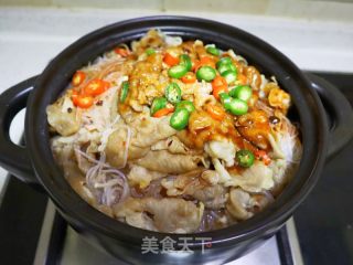 酱香羊肉粉丝煲的做法步骤：5