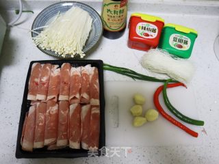 酱香羊肉粉丝煲的做法步骤：1