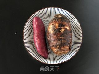香芋紫薯豆浆的做法步骤：1