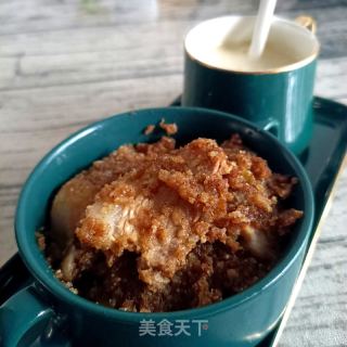 粉蒸回锅肉的做法步骤：14