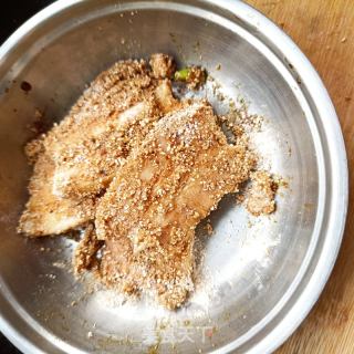 粉蒸回锅肉的做法步骤：8