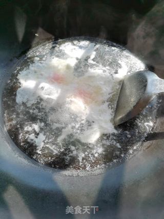 辣白菜鸡蛋面的做法步骤：4