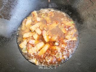 五花肉烧豆腐的做法步骤：6
