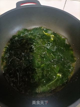 海裙带蛋花汤的做法步骤：6