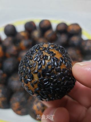 红薯麻球的做法步骤：19
