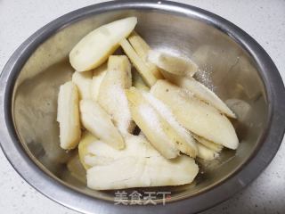 红薯麻球的做法步骤：3
