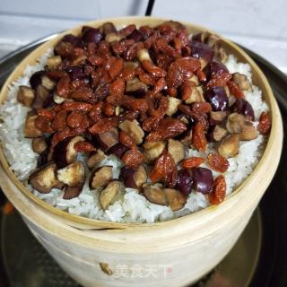 红枣枸杞糯米酒的做法步骤：10