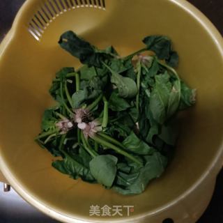 菠菜拌金针菇的做法步骤：5