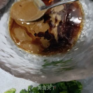 菠菜拌金针菇的做法步骤：2