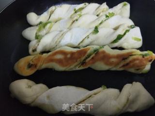 煎葱香花卷的做法步骤：10
