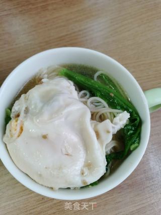 鸡蛋青菜肉末面的做法步骤：12